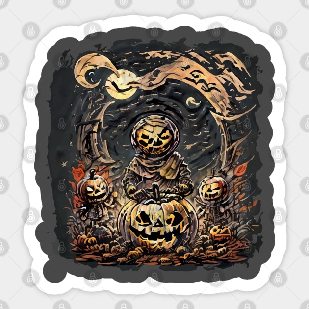 Halloween design Sticker by godzilla